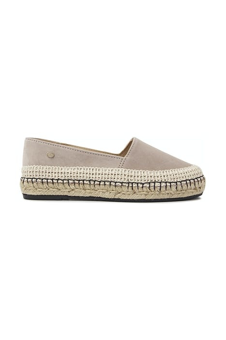 ESPADRILLE LOAFER 1 CM LUXURY SUEDE TAUPE 1