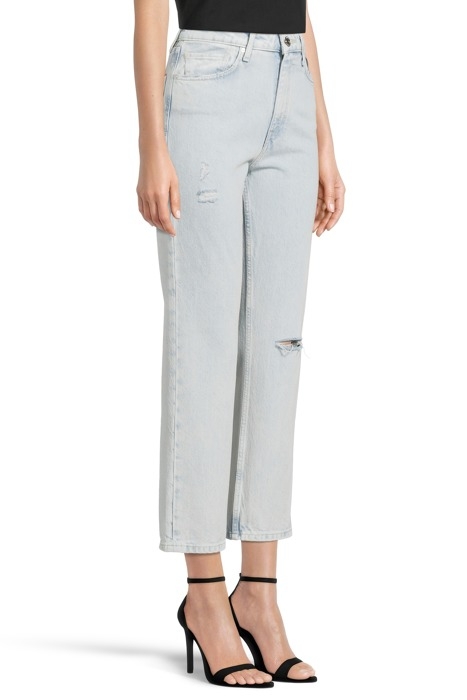 STRAIGHT UP SLIM JEANS II LIGHT BLUE STONE WASH 4