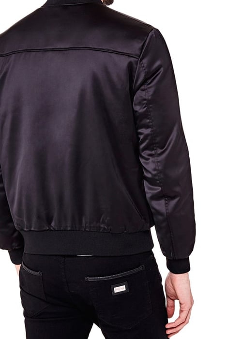 BOMBER JKT JET BLACK W/ FROST G 2