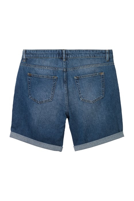 BOYFRIEND DENIM SHORTS MID DENIM 2