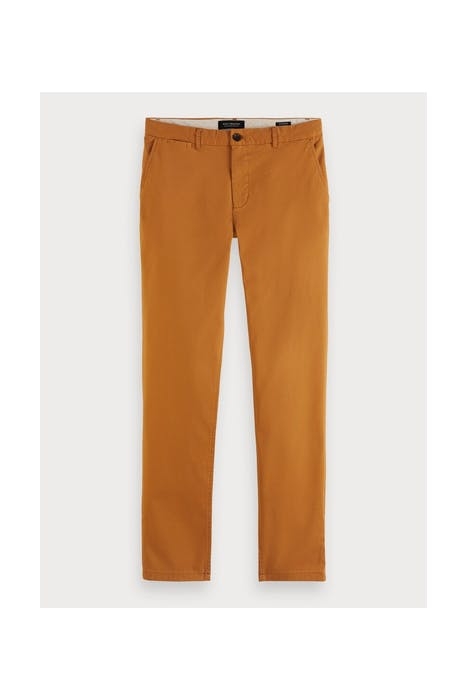 STUART- CLASSIC TWILL CHINO RUST 1