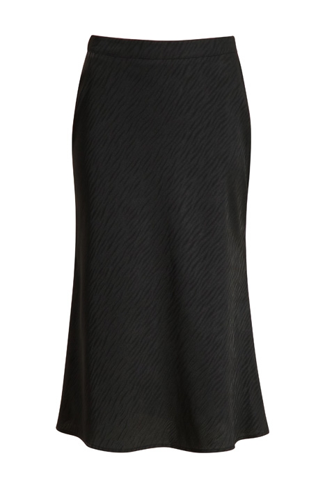 Black midi skirt zebra structure 1