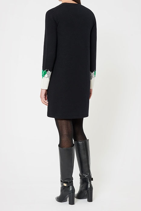 CARDIGAN BLACK / EMERALD 3