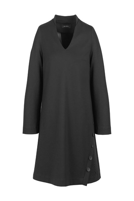 SHORT DRESS BOUQUETIN BLACK 1