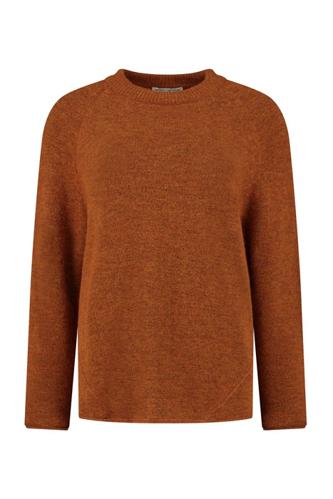 GIRLS JODY KNIT BURNT ORANGE 1