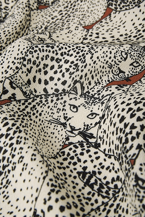 HALL SKIRT CREAM WHITE/BLACK 5