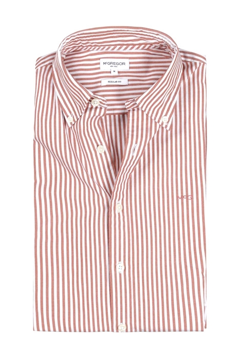 MCG RF BOLD STRIPE SHIRT BURNED RED 3