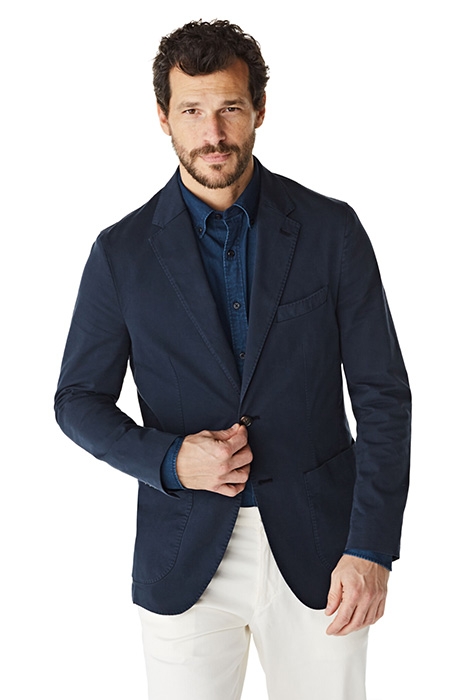 THE MCG CLASSIC NAVY STRUCTURE BLAZER CAPTAIN BLUE 2