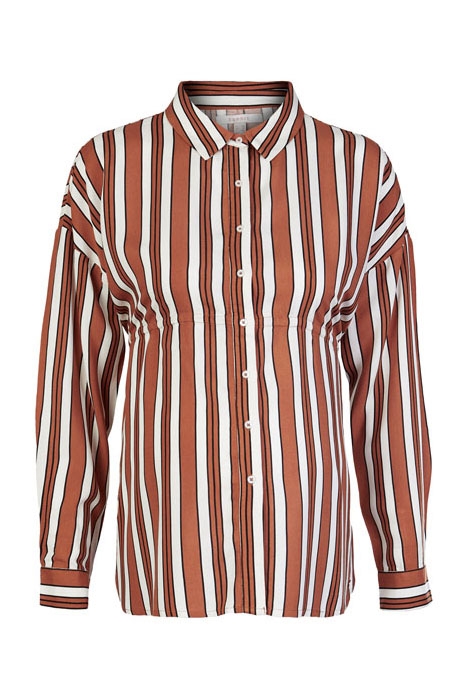 BLOUSE LS AOP RUST 1