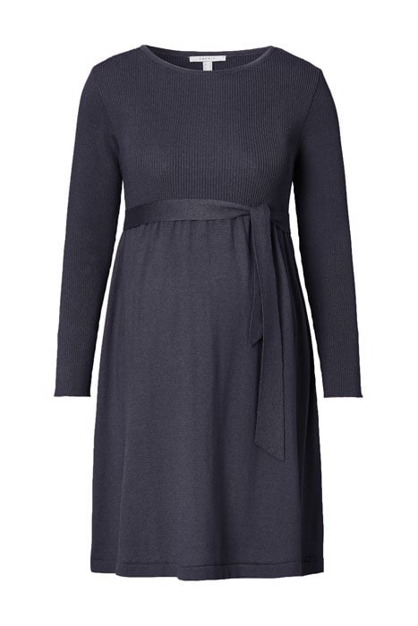 DRESS KNIT LS NIGHT SKY BLUE 1