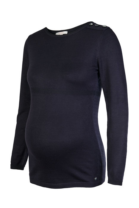 SWEATER LS GUNMETAL 2