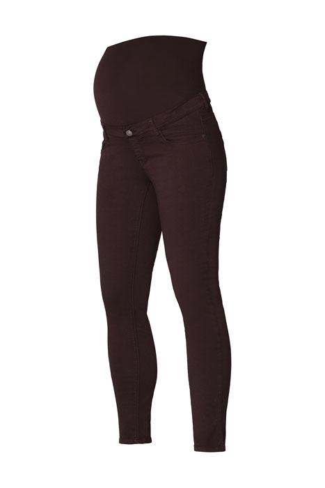 PANTS WVN OTB SLIM COFFEE 1