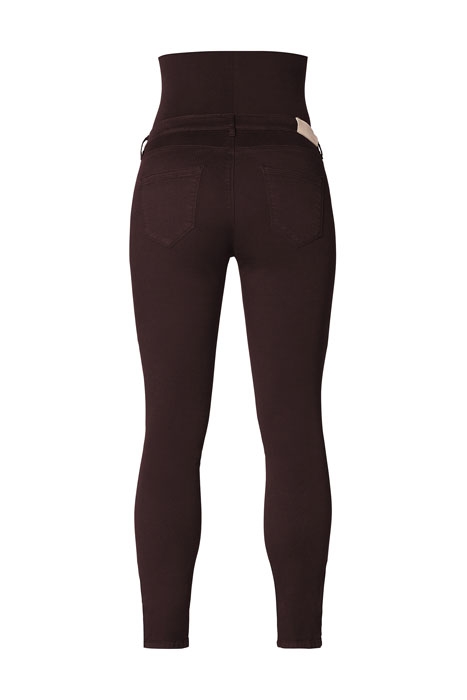 PANTS WVN OTB SLIM COFFEE 2