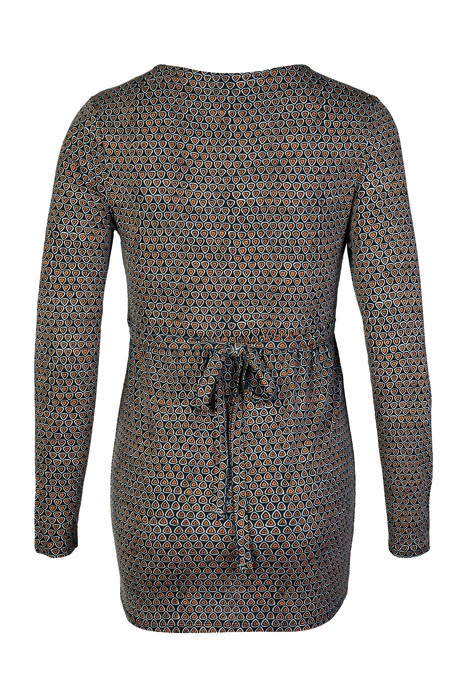 T-SHIRT NURSING LS AOP GUNMETAL 3