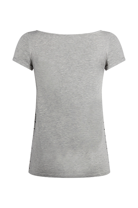 T-SHIRT SS LIGHT GREY MELANGE 2