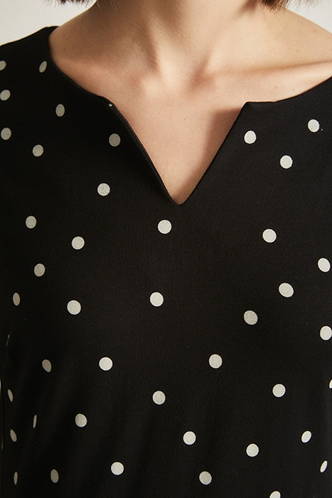 ETUIKLEID PRETTY DOTS BLACK / OFFWHITE 3