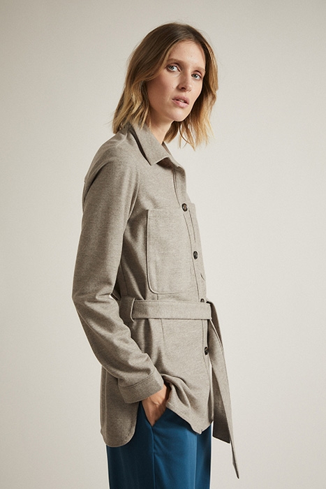 HEMDJACKE DARK STONE MELANGE 3