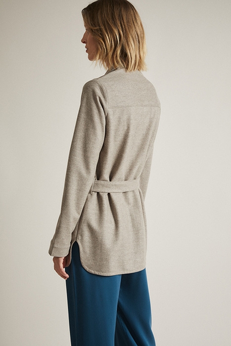 HEMDJACKE DARK STONE MELANGE 2