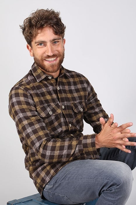 OVERHEMD DRY MOCCA 3