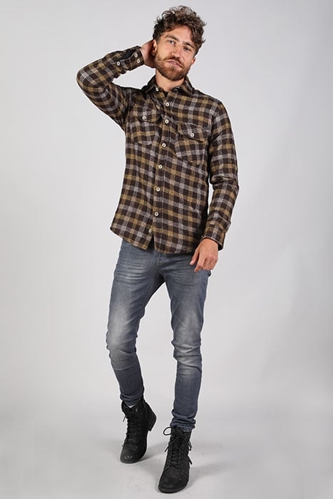 OVERHEMD DRY MOCCA 6