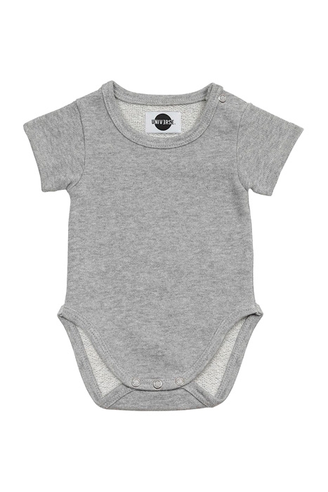 BODYSUIT SHORT SLEEVE GREY 1