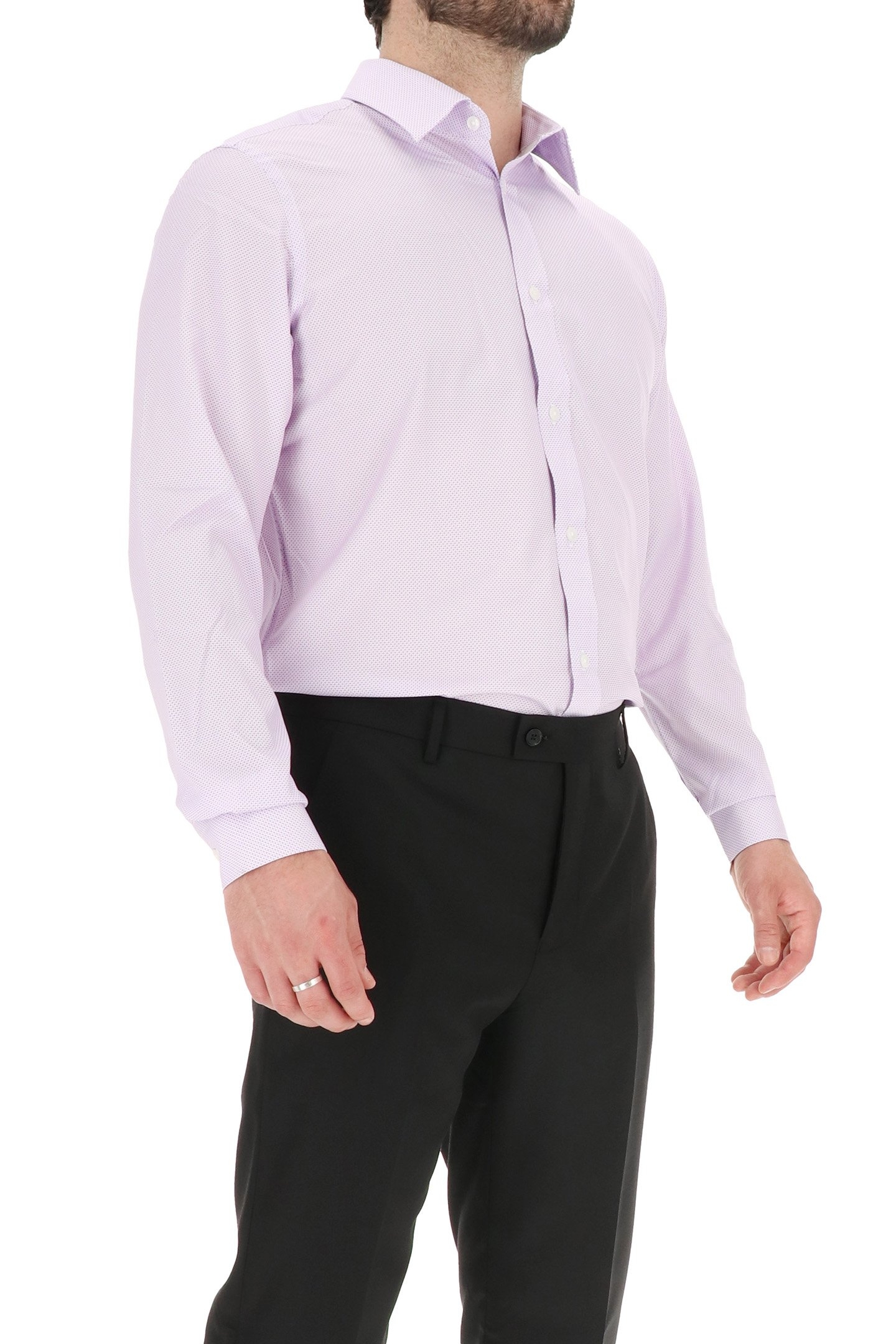 4 WAY STRETCHDRESS SHIRT LAVENDER 3