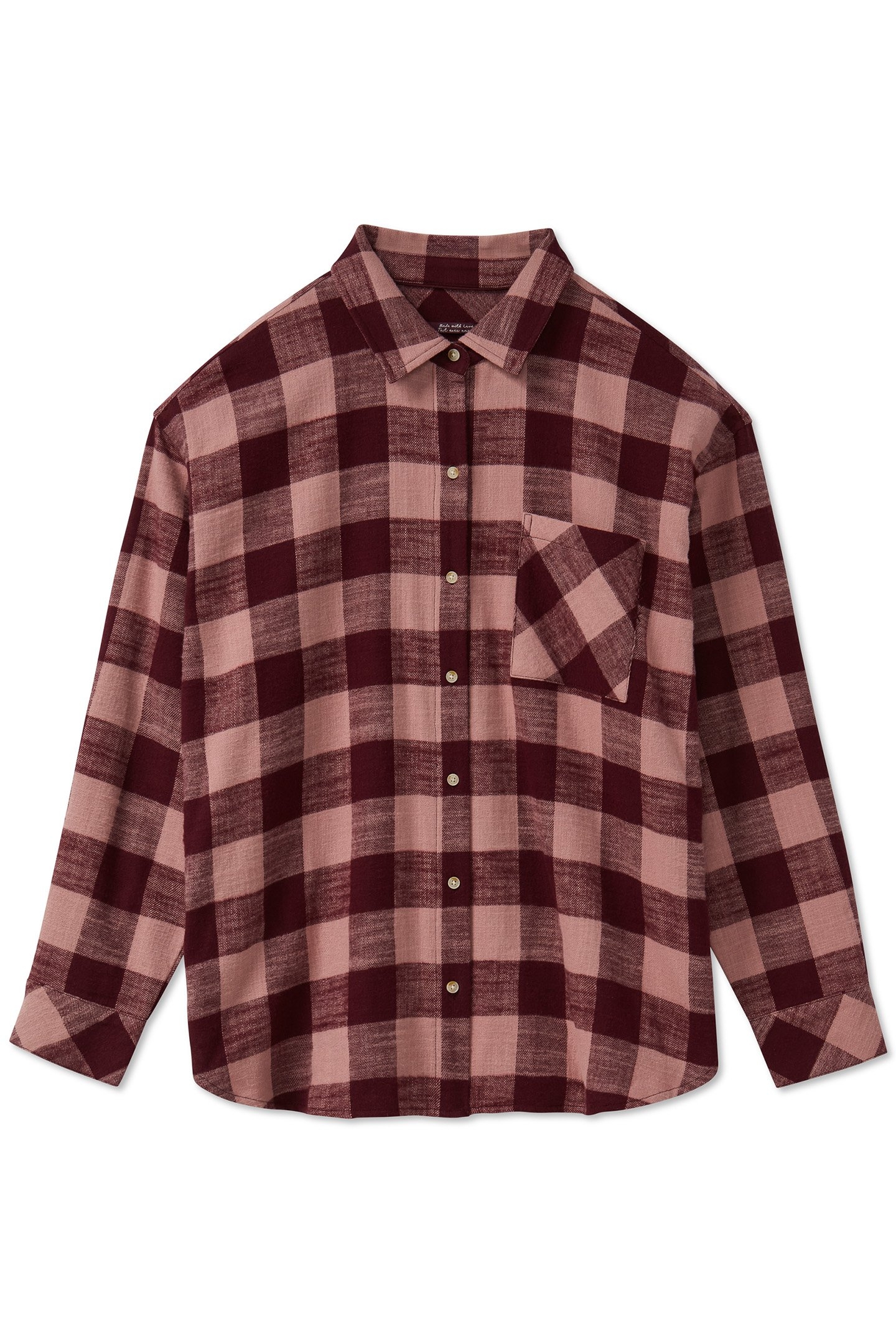 OVERSIZED SHIRT WINETASTING BUFFALO CHECK 4