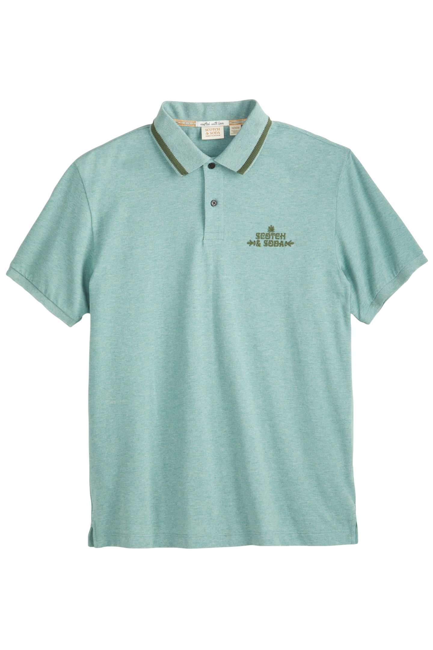 PIQUE SS POLO OLIVE/KHAKI 1