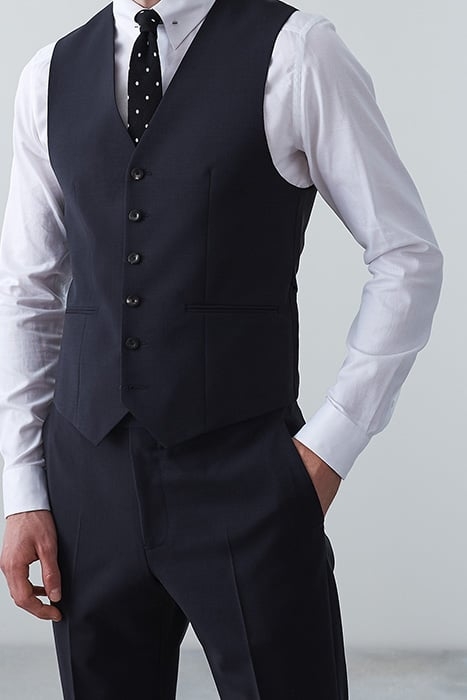 BELIEF W-MIXER WAISTCOAT NAVY 2