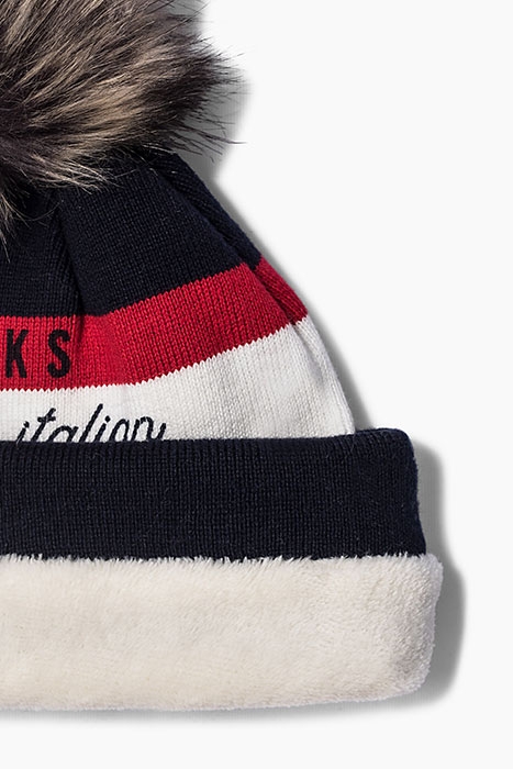 BONNET POMPON NAVY 2