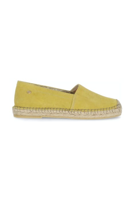 ESPADRILLE LOAFER LUXURY SUEDE YELLOW 1