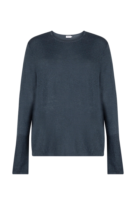 INES MOHAIR SWEATER BLUE GREY 1