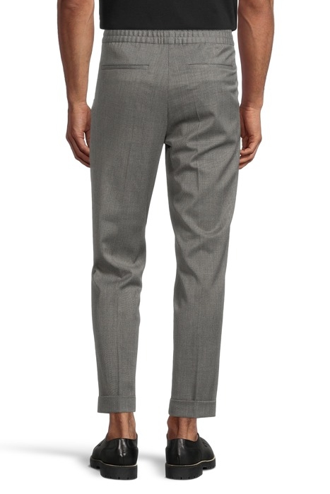 M. TERRY CROPPED TROUSER GREY MEL. 4