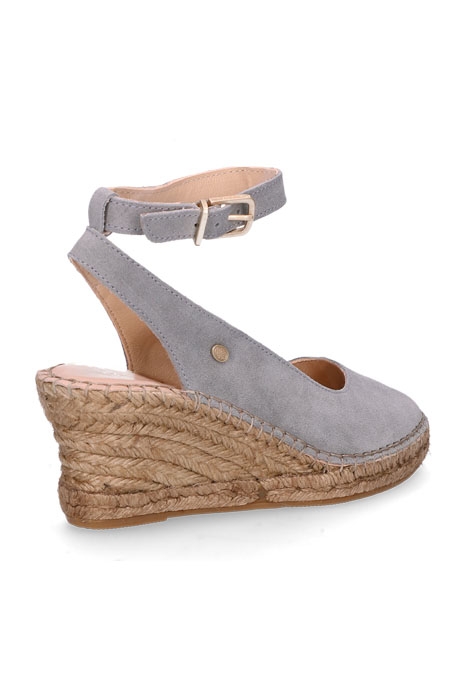ESPADRILLE 6,5 CM SUEDE GREY 3