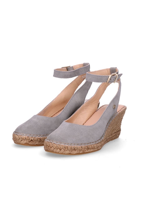 ESPADRILLE 6,5 CM SUEDE GREY 2