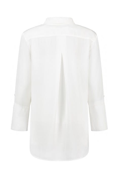 LIV DNM BLOUSE COTTON WHITE WASH 2