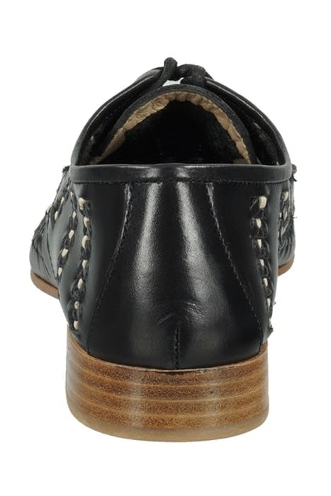 BLYTHE - LOW LACE SHOE BLACK 3