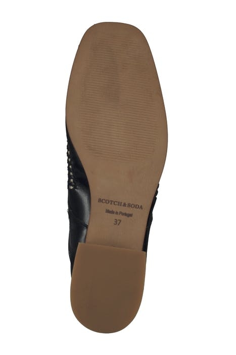 BLYTHE - LOW LACE SHOE BLACK 6