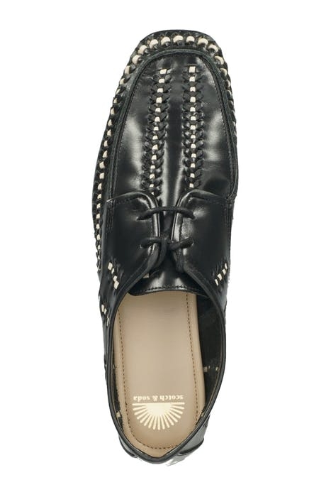 BLYTHE - LOW LACE SHOE BLACK 5