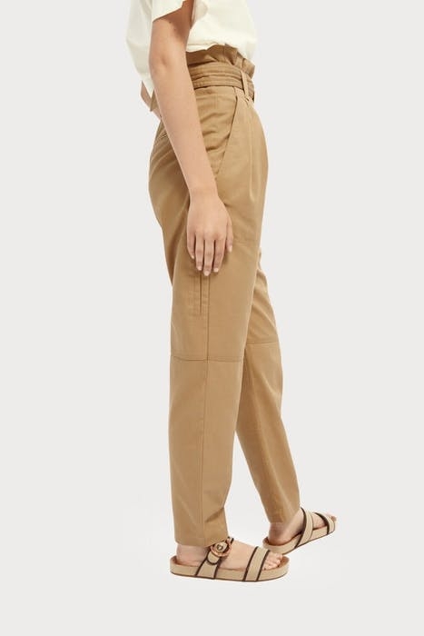 PAPERBAG CARGO PANTS IN CLEAN TWILL SAND 3