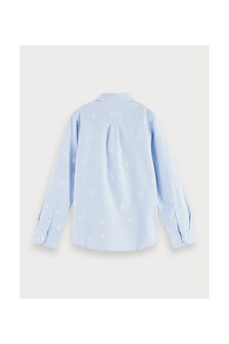 SLIM FIT - OXFORD SHIRT WITH MINI ALL-OVER PRINT COMBO X 2