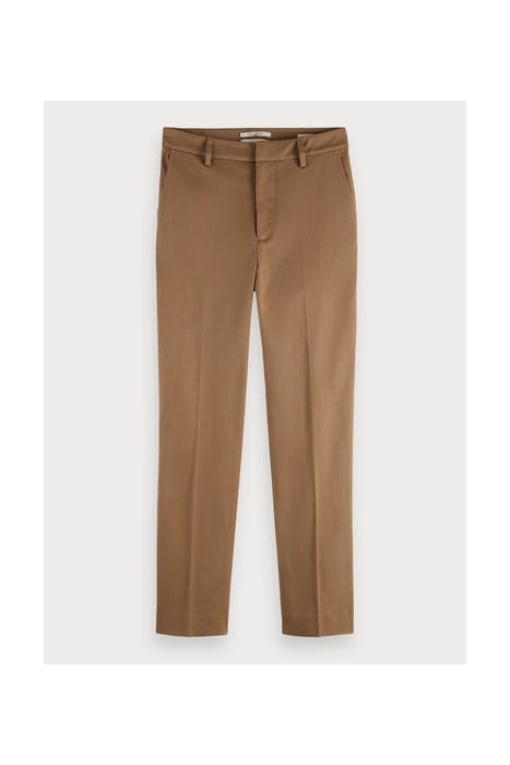 ABOTT' REGULAR FIT CHINO IN ORGANIC COTTON STRUCTURED TWILL 1