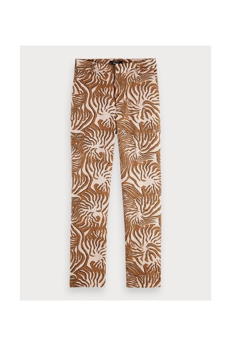 ABOTT' REGULAR FIT CHINO IN MERCERIZED ORGANIC COTTON COMBO 1