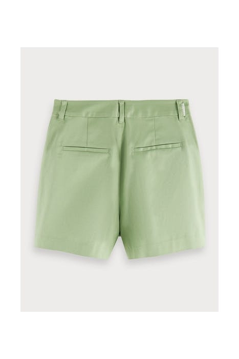 ABOTT' ORGANIC COTTON CHINO SHORTS SEA GREEN 2
