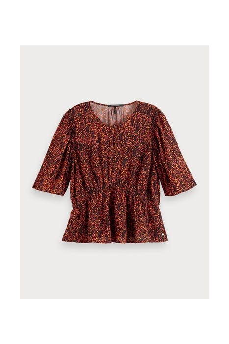 CROPPED TOP WITH GATHERING DETAILS COMBO D 1