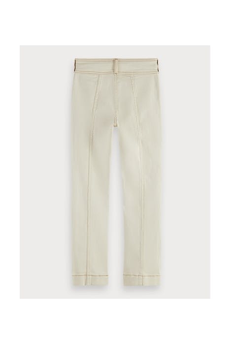 ORGANIC COTTON STRAIGHT FIT PANTS WITH CONTRAST STITCHING OF 2