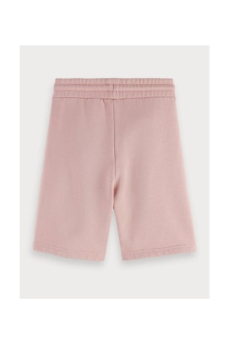 UNISEX ORGANIC SWEAT SHORTS MAUVE 2