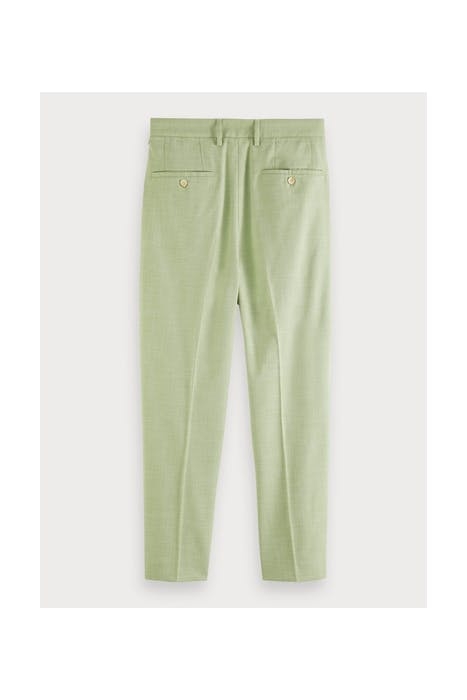 SEASONAL FIT- LIGHTWEIGHT CHINO IN PASTEL MELANGE GREEN PEAR 2