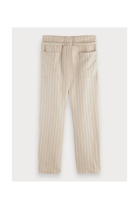 SEASONAL FIT- ECOVERO™ PLEATED STRIPED BEACH CHINO COMBO A 2