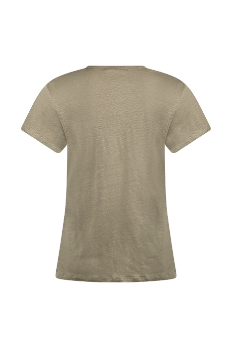 HAZEL LINEN TEE SAGE GREEN 2